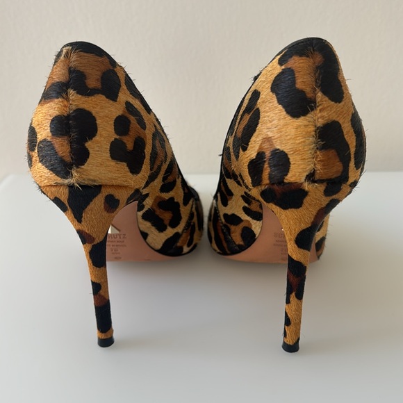 SCHUTZ LEOPARD/ ANIMAL PRINT PUMPS 7 - Picture 3 of 4